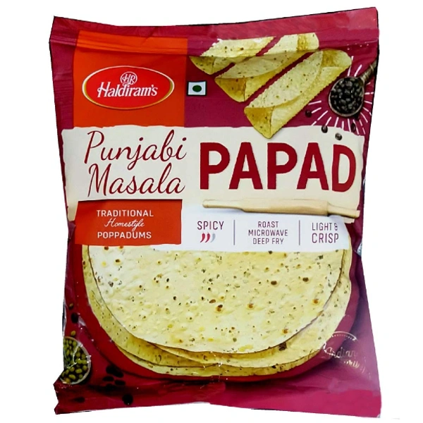 Haldiram's Punjabi Masala Papad - 200G